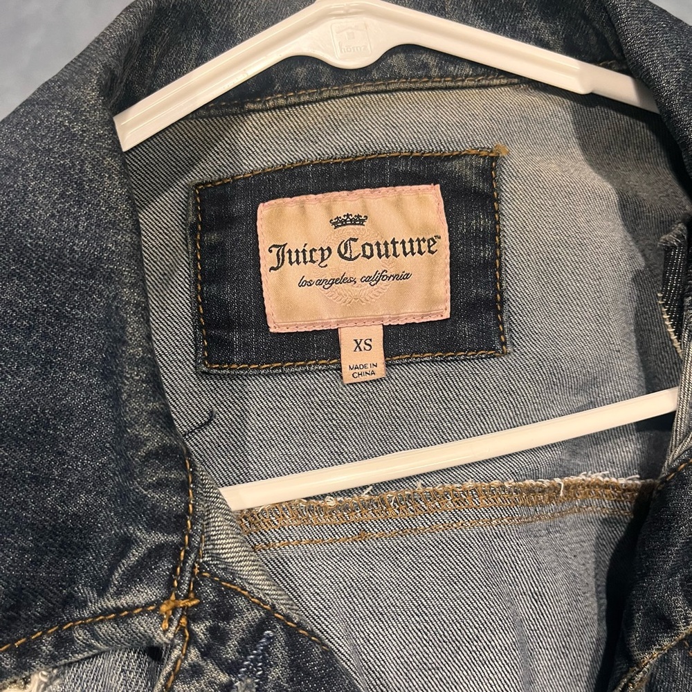 Juicy Couture Classic Blue Denim Jacket - Picture 2 of 4